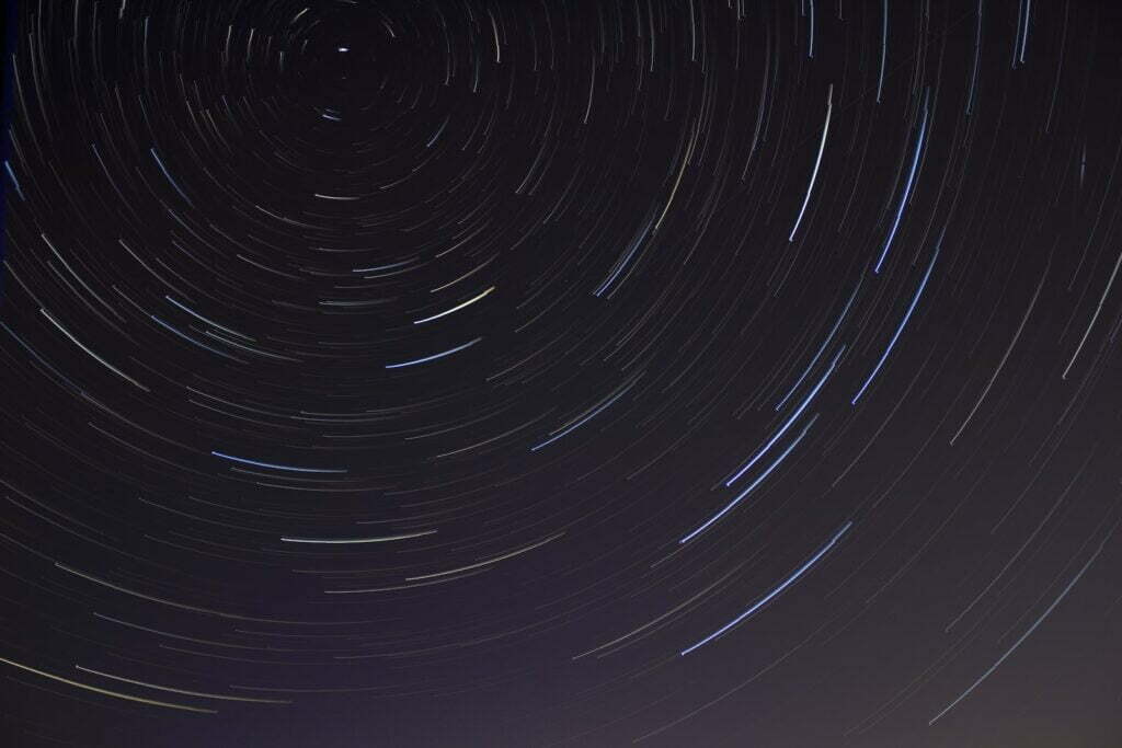 Time Lapse Photo of Stars on Night